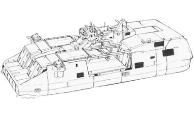 Freighter — Sea Transport Ship (After War Gundam X)
