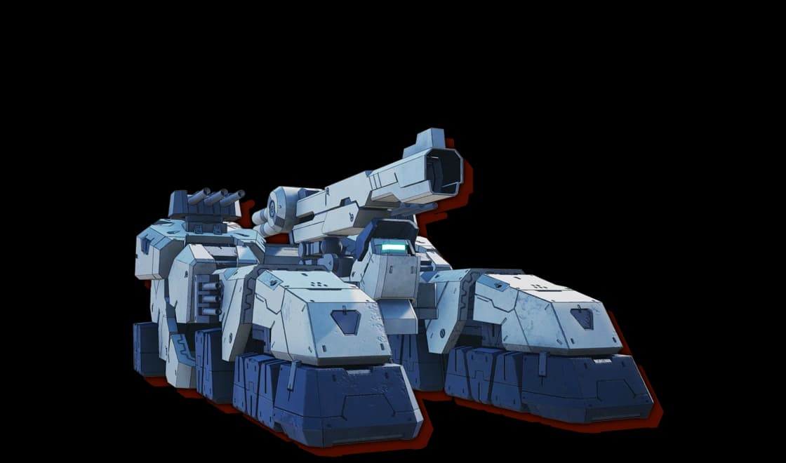 GUP-TEST/0000004 Plugin P — Prototype Artillery Ground Mobile Armor (SD Gundam)
