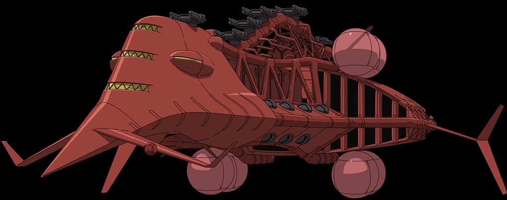 Gwazine — Assault Carrier (Mobile Suit Gundam GQuuuuuuX)