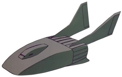 Komusai — Mass Production Space Transport Ship (SD Gundam Force)