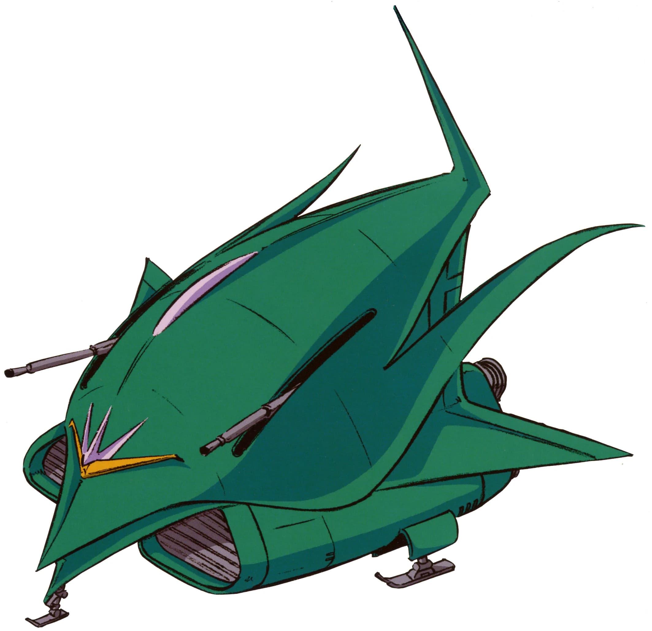 MAN-08 Elmeth — Prototype Newtype-use Space Mobile Armor (For the Barrel)