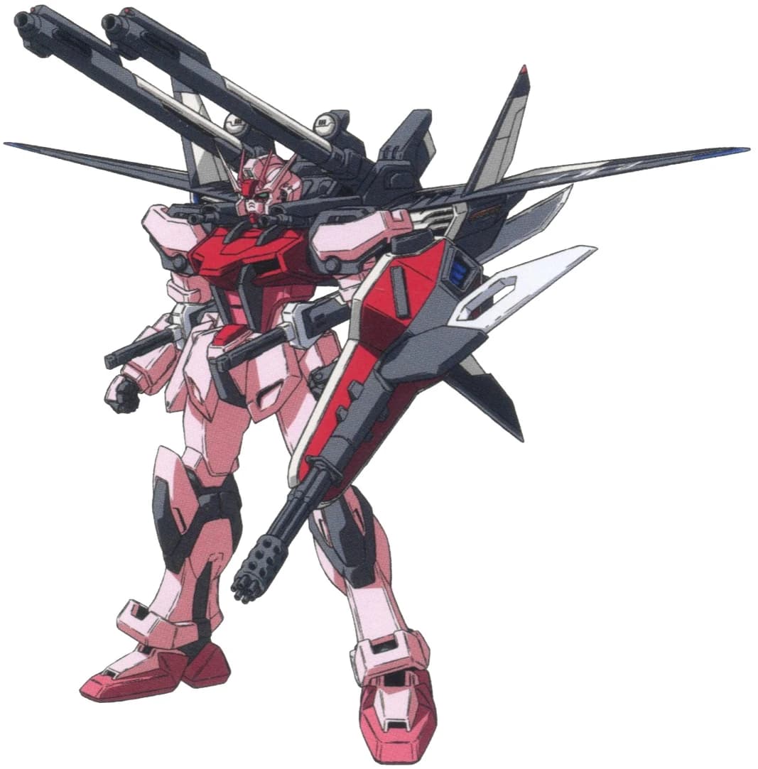 MBF-02+P202QX Strike Rouge IWSP — Integrated Weapons System Mobile Suit (Mobile Suit Gundam SEED MSV)