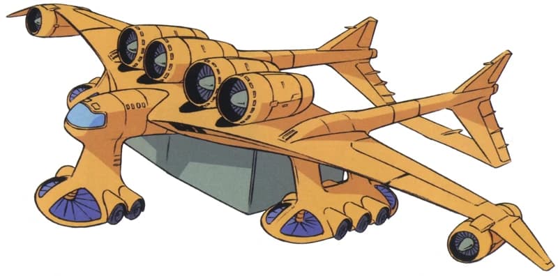 Medea — Aerial Transport Vehicle (Mobile Suit Gundam I)