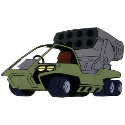 Missile Car — Armored Ground Vehicle (Mobile Suit Gundam)