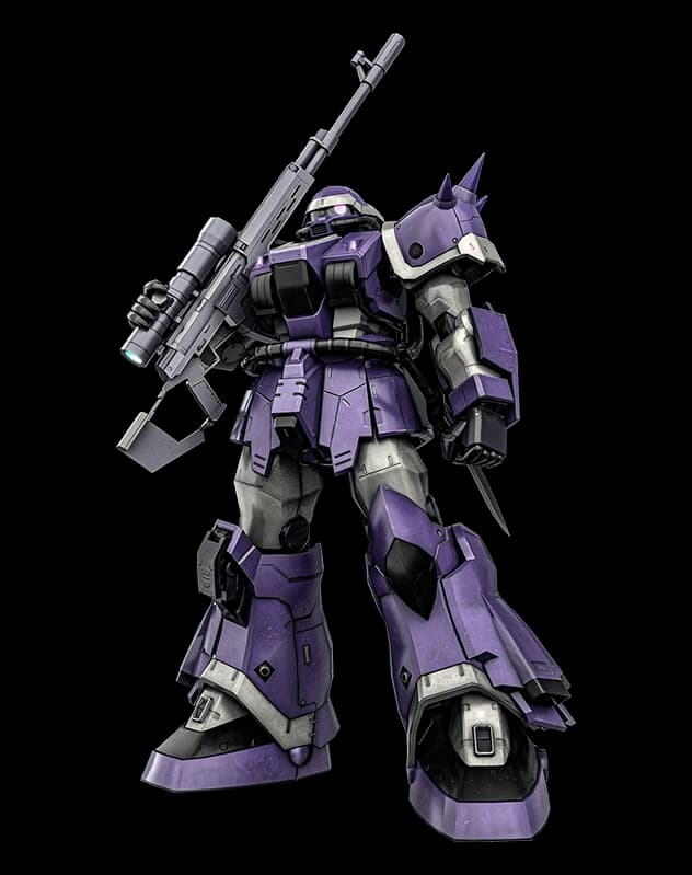 MS-08TX[NF] Efreet Jäger — Custom Sniper Mobile Suit (Mobile Suit Gundam Battle Operation Code Fairy (manga))