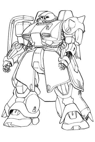 MS-106 Hizack-D — Refined Ground Mobile Suit (Mobile Suit Gundam: The Revival of Zeon)