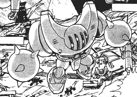MS-16 Dogasshia — Mobile Suit (Mobile Suit Vs. Giant God of Legend: Gigantis' Counterattack)