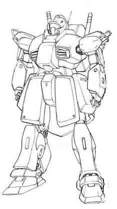 MSA-003 Nemo (Land Type) — Ground Mobile Suit (Mobile Suit Gundam: The Revival of Zeon)