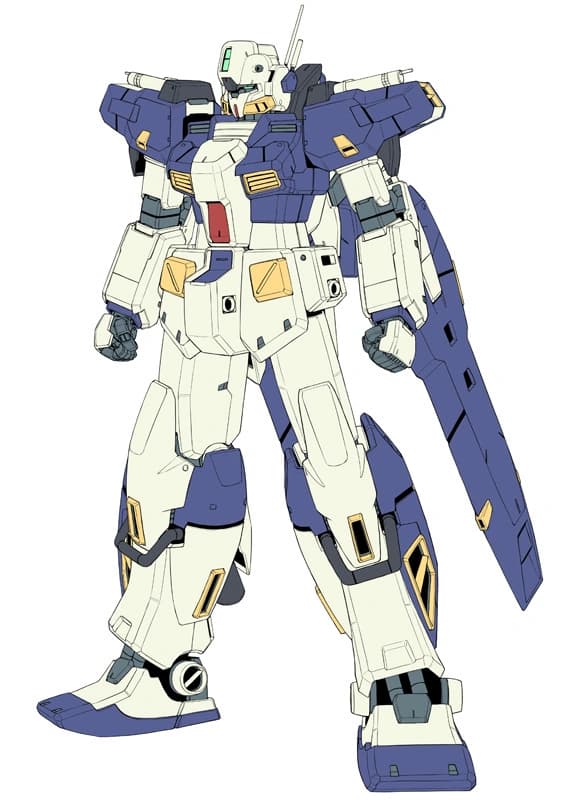 MSK-003 Wagtail II — Custom General-Purpose Mobile Suit (Advance of Zeta The Traitor to Destiny: Blue Wings of the AEUG)