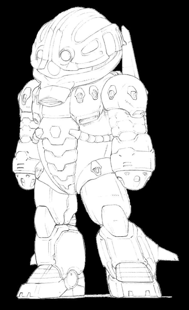 MSM-04-1 Prototype Acguy — Prototype Amphibious Mobile Suit (Dr. Acguy)