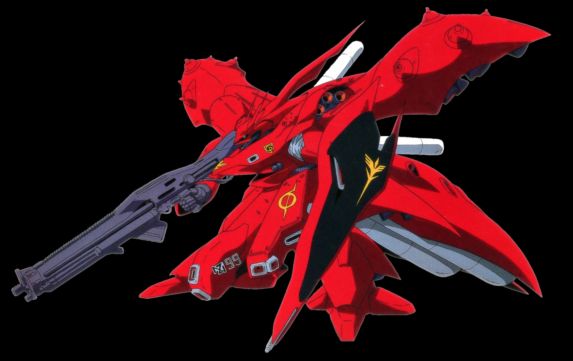 MSN-04 II Nightingale — Neo Zeon Char Aznable's Use Mobile Suit (Gihren's Greed)