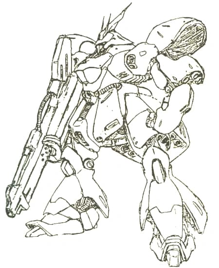 MSN-04X Sazabi Test Prototype — Prototype Newtype-use Mobile Suit (Mobile Suit Gundam High-Streamer)