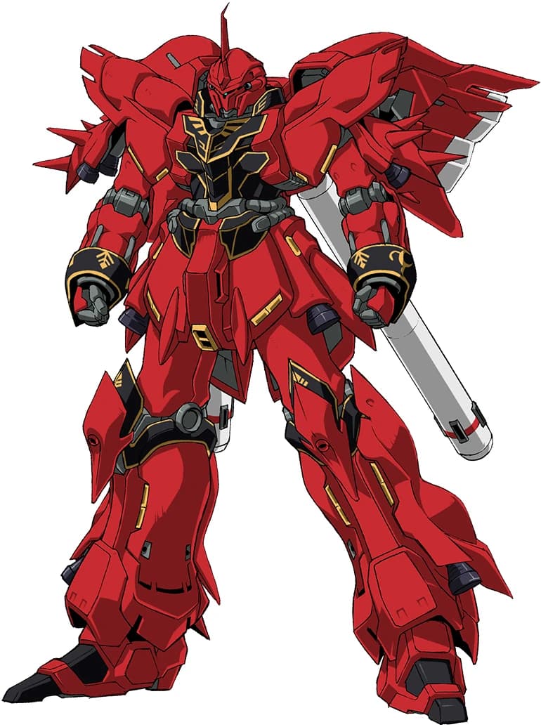 MSN-06S Sinanju — Custom Newtype-use High Mobility Mobile Suit (Model Suit Gunpla Builders Beginning D)