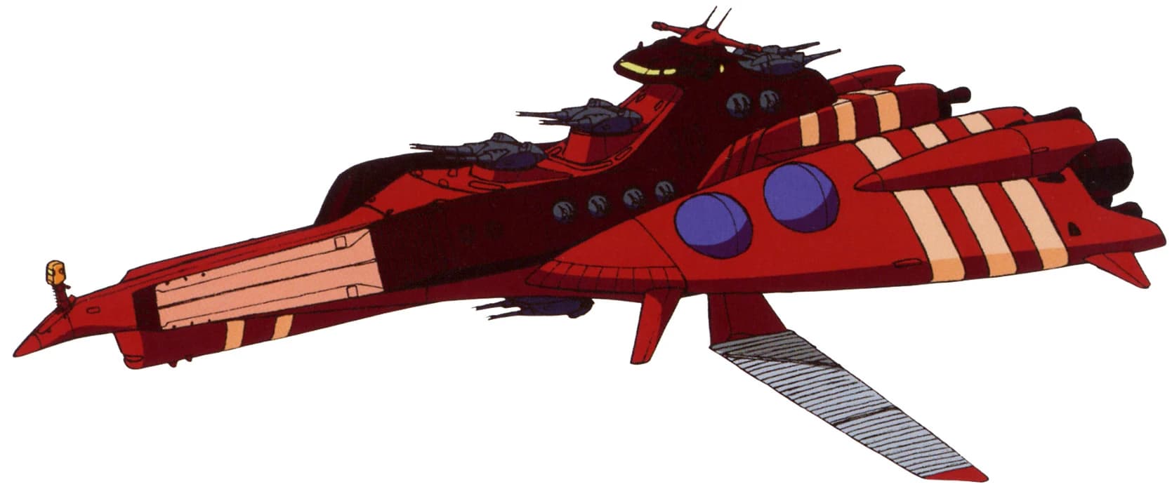 Musaka-class — Limited Production Light Space Cruiser (Mobile Suit Gundam High-Streamer)