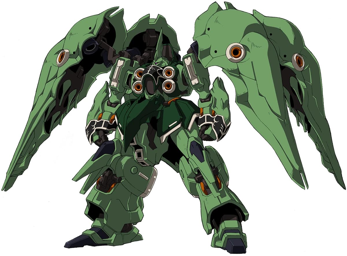 NZ-666 Kshatriya — Prototype Newtype-use Psycho-Frame Heavy Assault Mobile Suit (Gundam EX A VS)