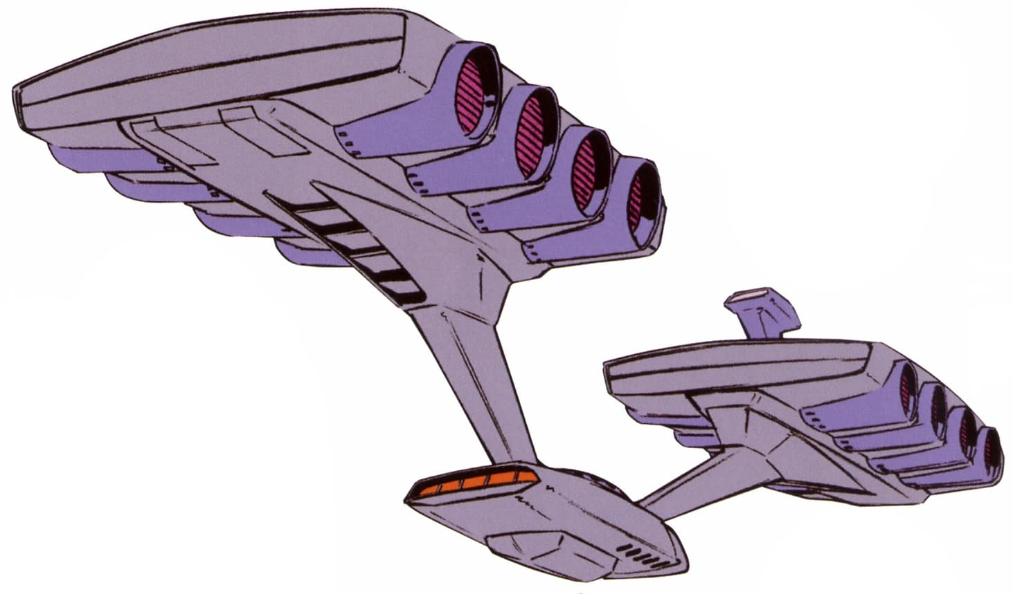 Pazock-class — Mass Production Supply Space Transport Ship (Nightmare of Solomon)
