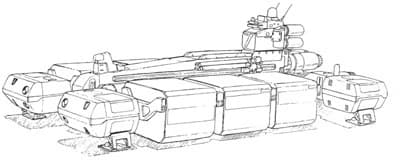 Plenitude — Transport Ship (Mobile Suit Gundam: Char's Counterattack (Manga))
