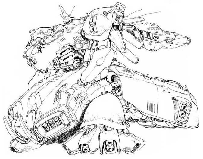 PMX-003 The-O II — Limited Production Heavy Ground Mobile Suit (Mobile Suit Gundam: Advanced Operation)