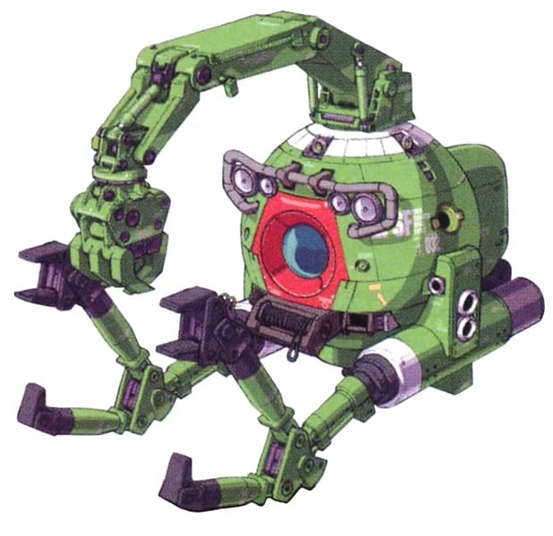 RB-79G Ball Work Type — Mass Production Work Mobile Pod (Gundam Crisis)