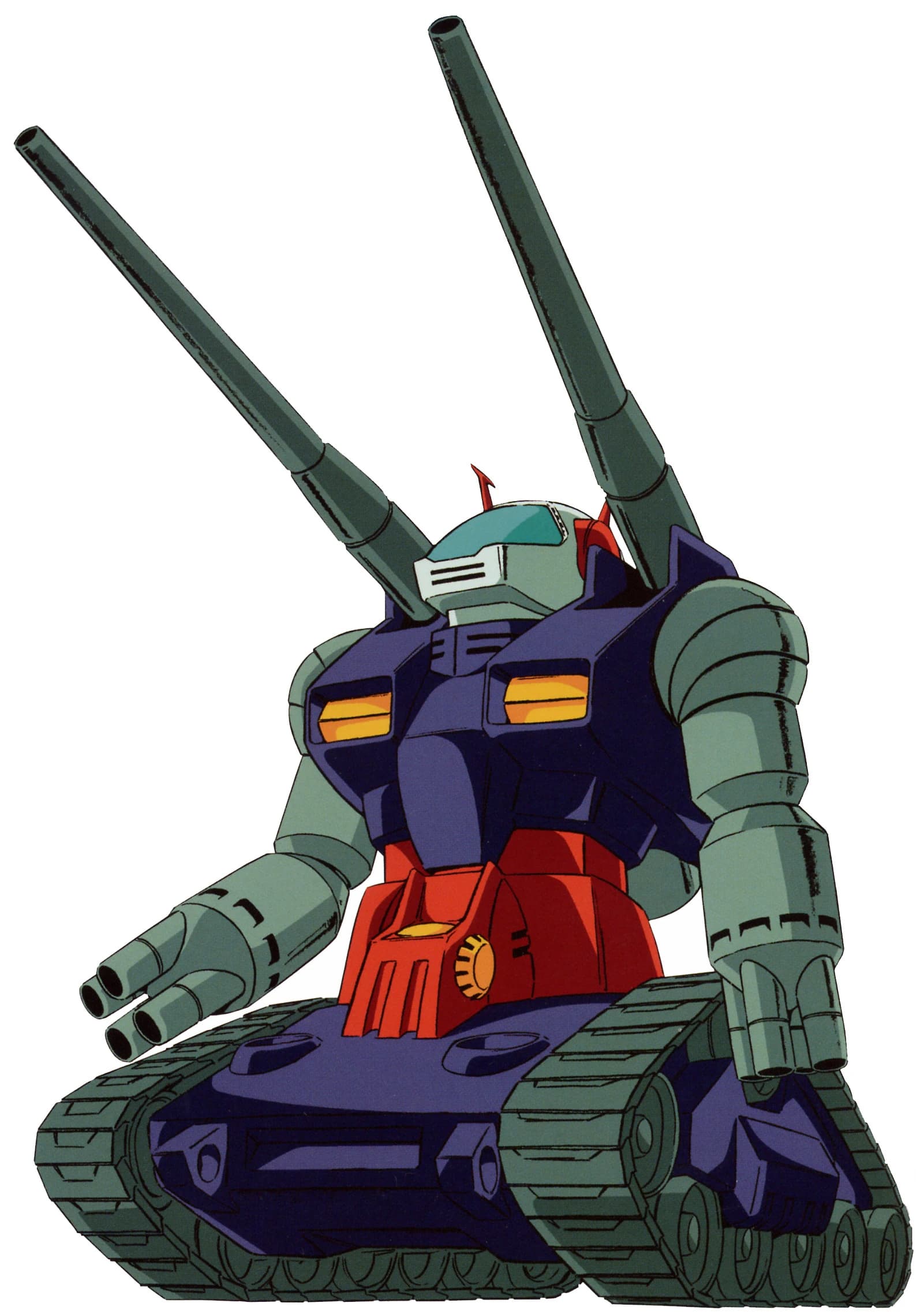 RX-75 Guntank — Prototype Long-Range Support Mobile Suit (Mobile Suit Vor!!)