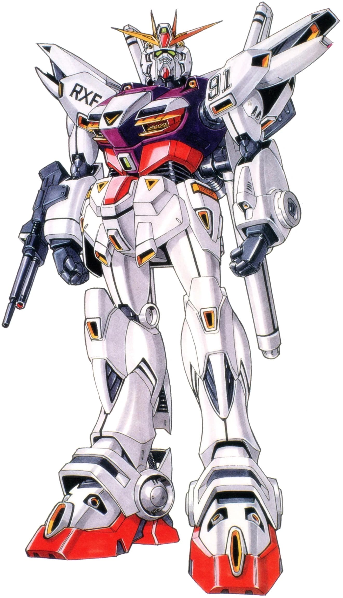 RXF-91 Silhouette Gundam — Prototype General-Purpose Mobile Suit (Mobile Suit Gundam F91 Silhouette Formula)