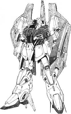 TMS-007X Z Gustav — Transformable Mobile Suit (Side Story of Gundam Zeta)