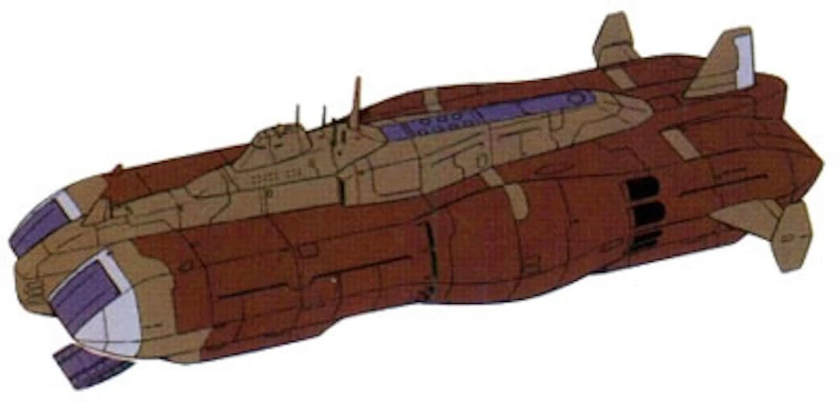 Trieste-class — Limited Production Amphibious Battleship (After War Gundam X (Manga))