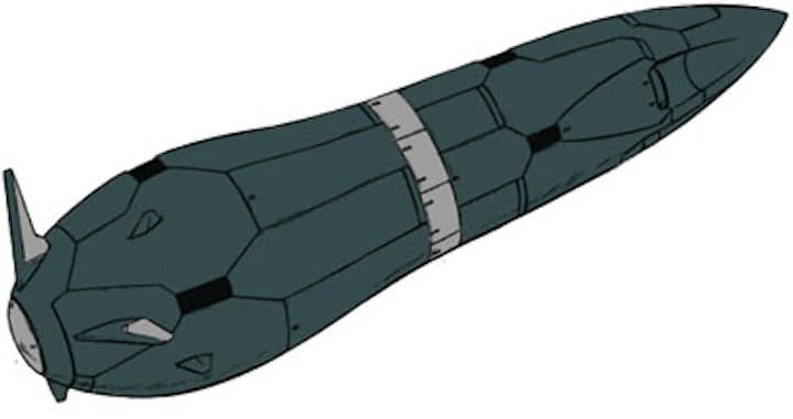 Vehicular Space Shuttle — Space Transport Ship (Mobile Suit Gundam Wing)