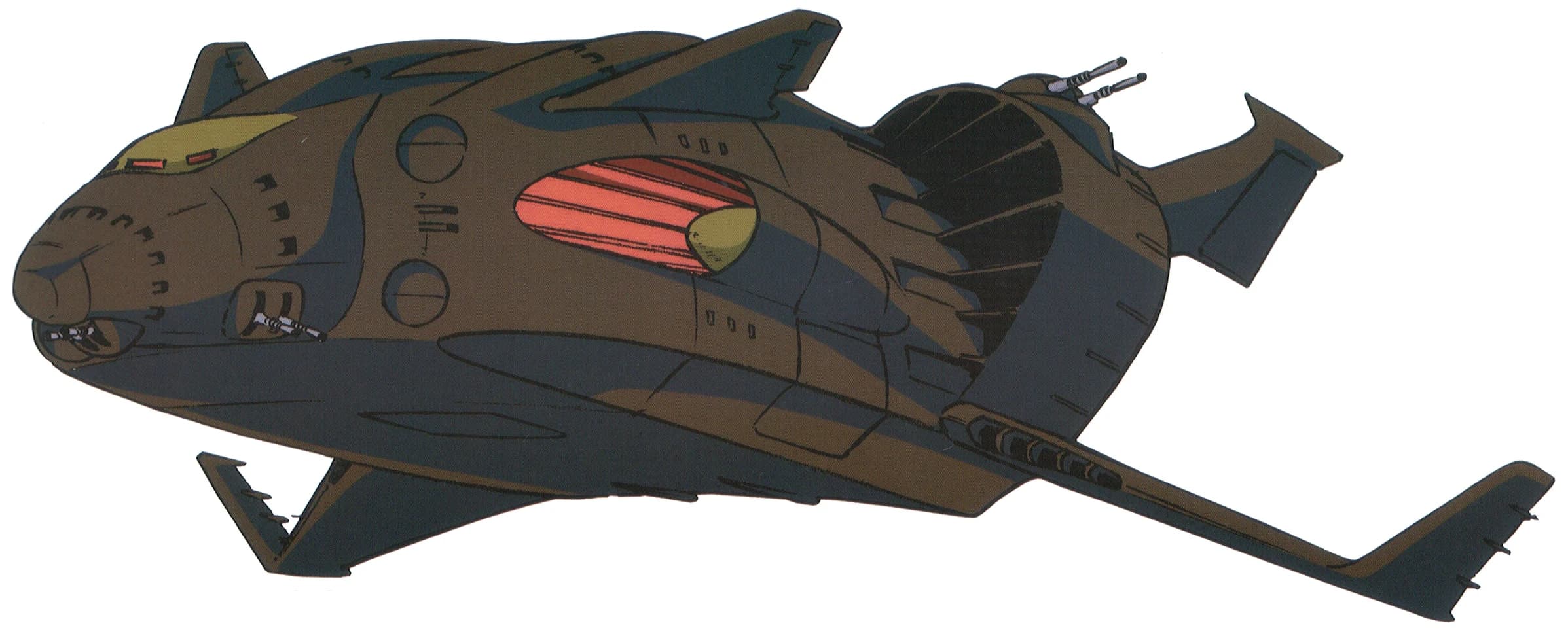 Zanzibar-class — Limited Production Commander-use Mobile Assault Cruiser (Mobile Suit Variation)