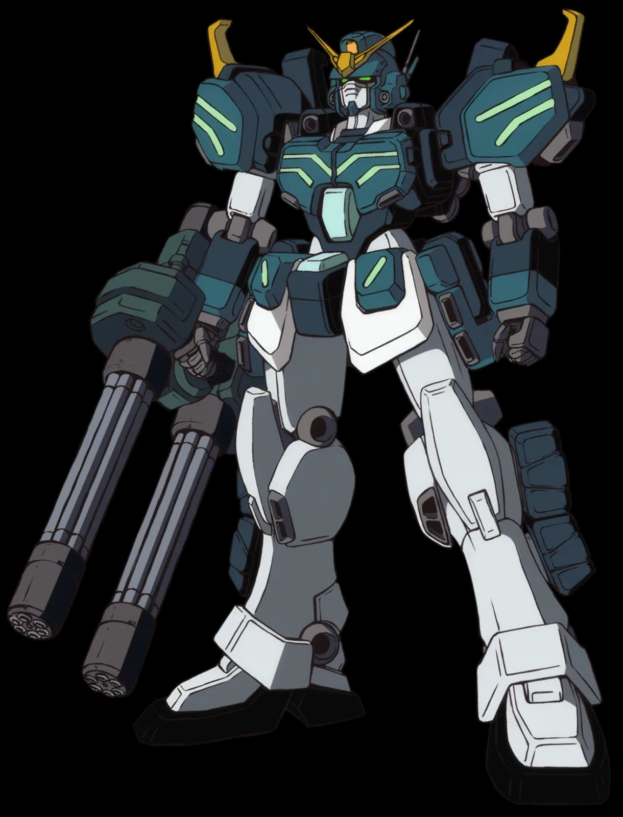 XXXG-01H2 Gundam Heavyarms Custom EW — Custom Long Range Attack Mobile Suit (Gundam Evolution)