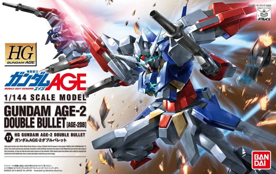 HG 1/144 Gundam AGE-2 Double Bullet