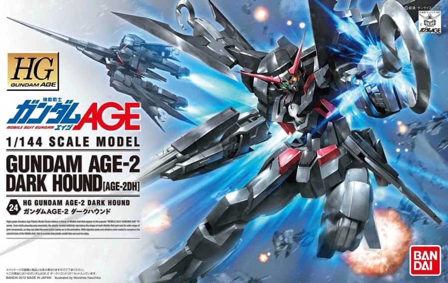 HG 1/144 Gundam AGE-2 Dark Hound