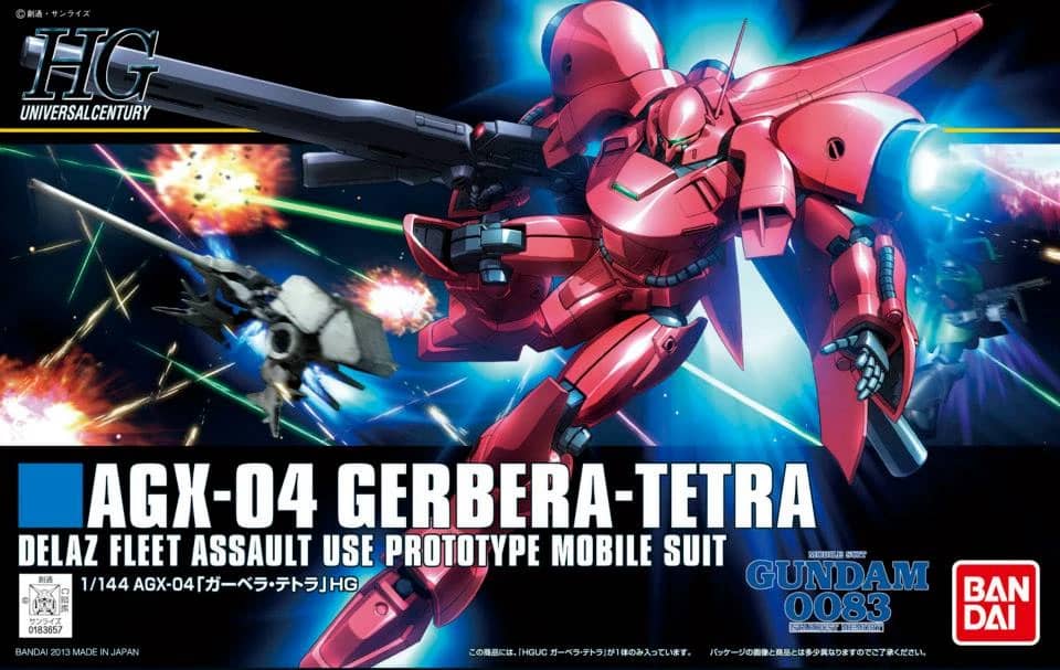 HGUC 1/144 AGX-04 Gerbera Tetra (Rollout Ver.)