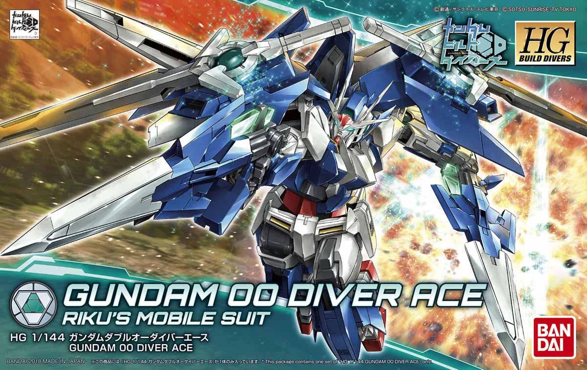 HGBD 1/144 Gundam 00 Diver Ace