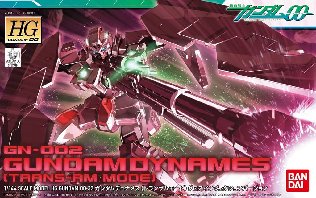 HG 1/144 GN-002 Gundam Dynames (Trans-Am Mode)