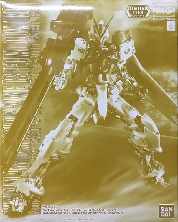 MG 1/100 Gundam Astray Gold Frame (Special Coating Ver.)