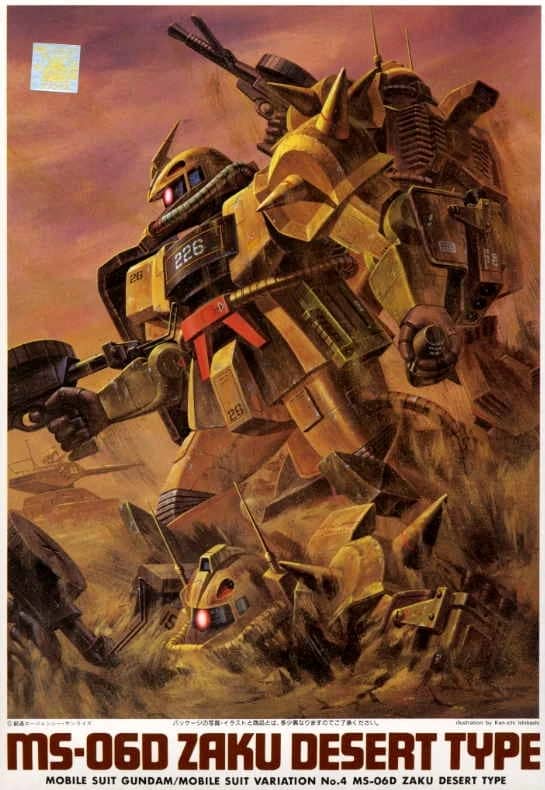 1/144 MSV Zaku Desert Type