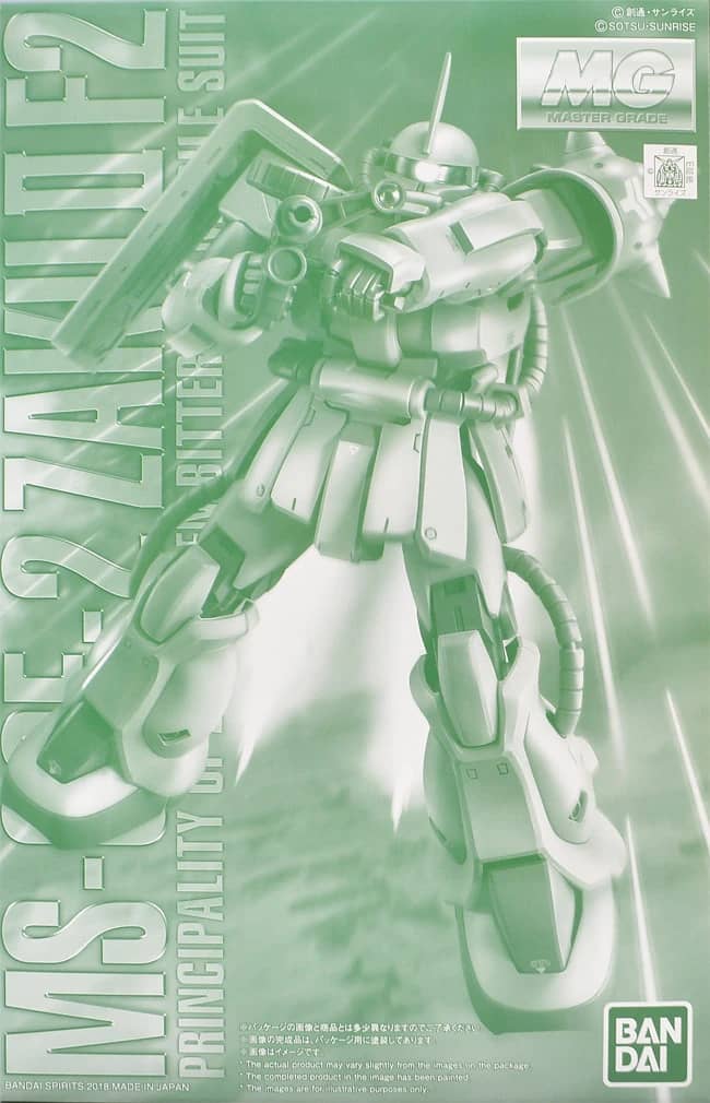 MG 1/100 MS-06F-2 Zaku II F2 Type (Neuen Bitter Custom)