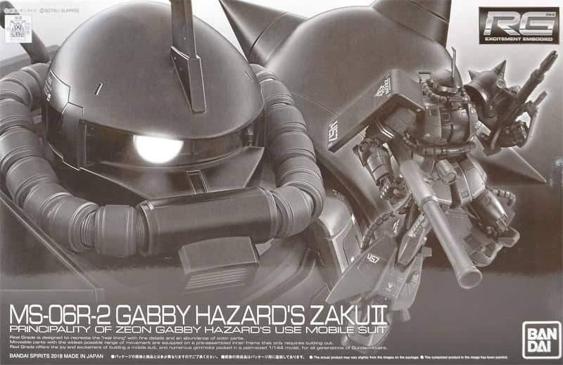 RG 1/144 MS-06R-2 Gabby Hazard's Zaku II