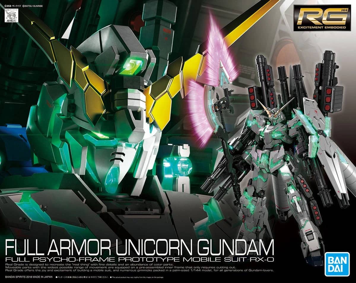 RG 1/144 Full Armor Unicorn Gundam
