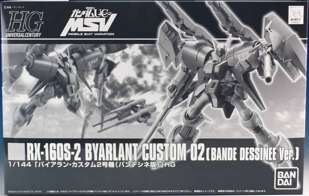 HGUC 1/144 RX-160S-2 Byarlant Custom 02 (Bande Dessinee Ver.)