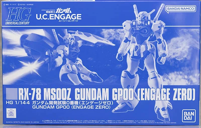 HGUC 1/144 RX-78MS00Z Gundam Development Test Unit 0 (Engage Zero)
