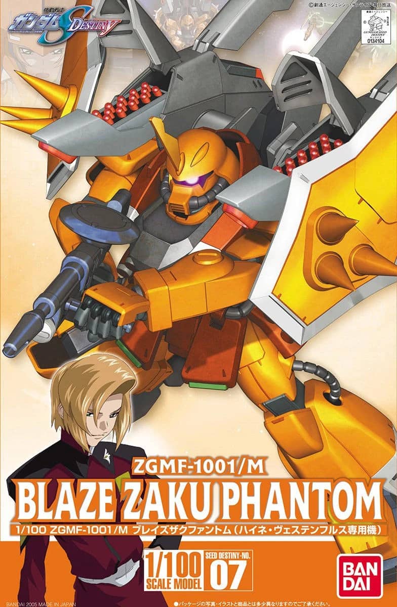 1/100 Blaze ZAKU Phantom (Heine Westenfluss Custom)
