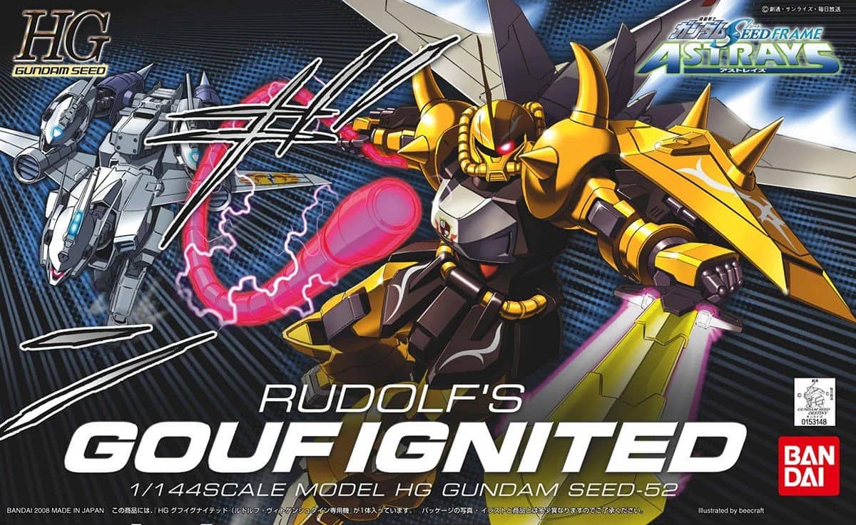 HG 1/144 ZGMF-2000 GOUF Ignited (Rudolf Wittgenstein Custom)