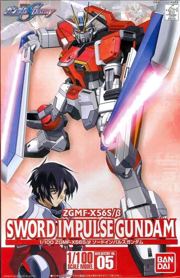 1/100 ZGMF-X56S/β Sword Impulse Gundam