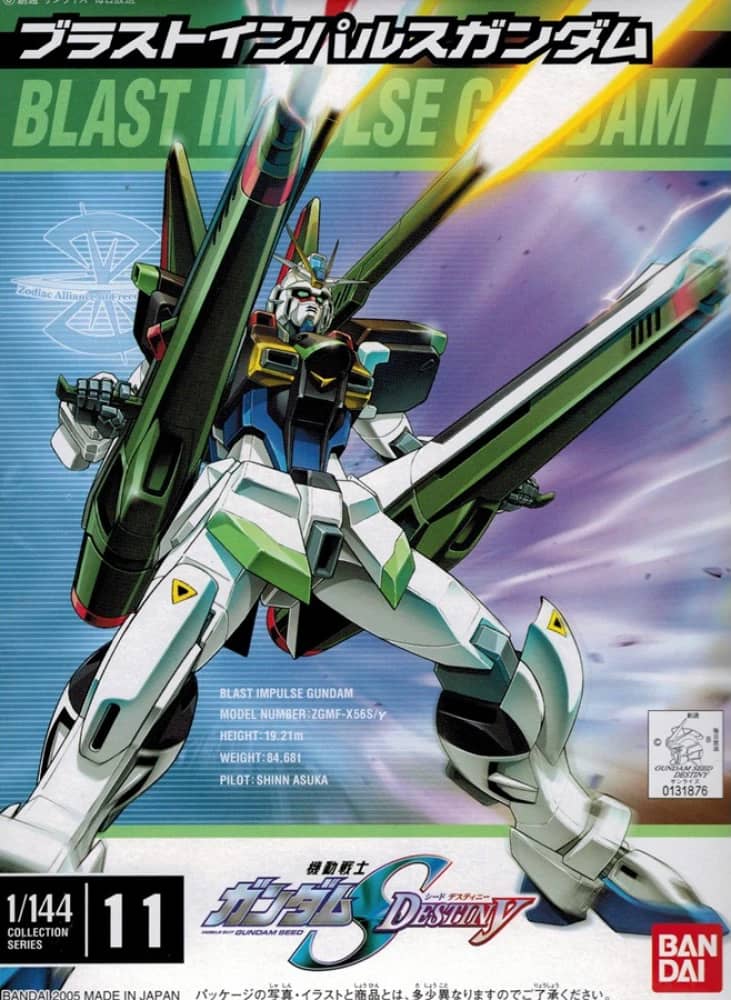 1/144 ZGMF-X56S/γ Blast Impulse Gundam