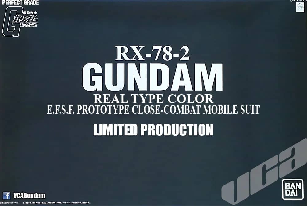 PG 1/60 RX-78-2 Gundam Real Type Color