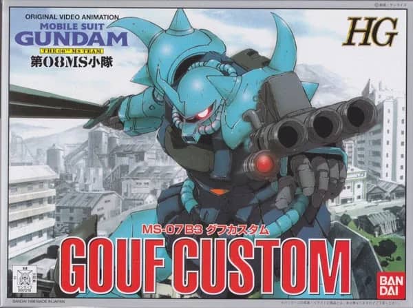 HG08 MS-07B-3 Gouf Custom