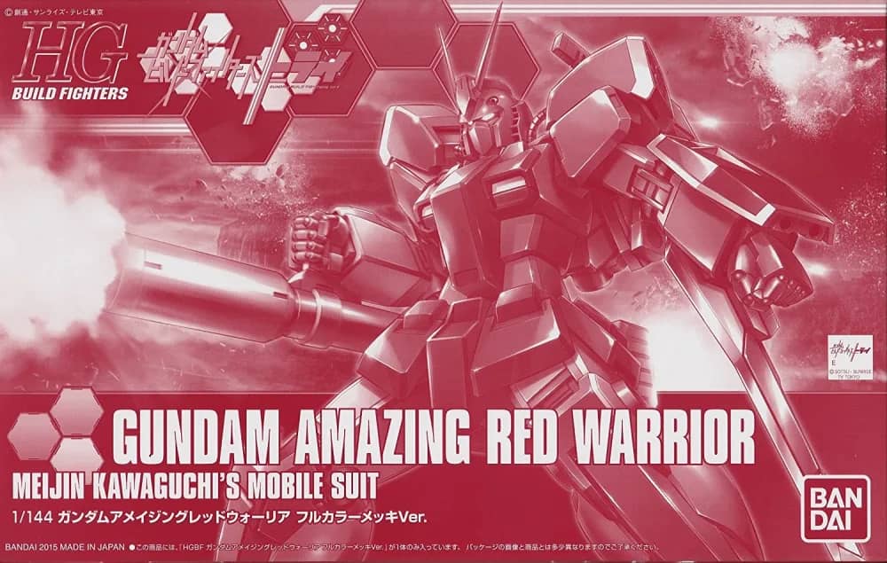 HGBF PF-78-3A Gundam Amazing Red Warrior (Full Color Plated Ver.)