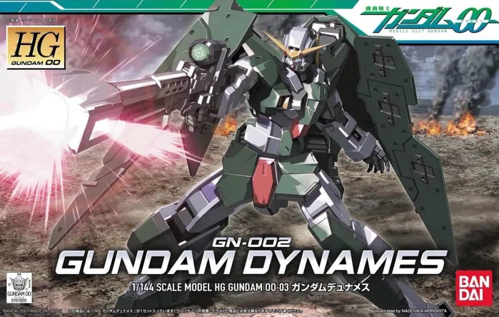 HG00 GN-002 Gundam Dynames